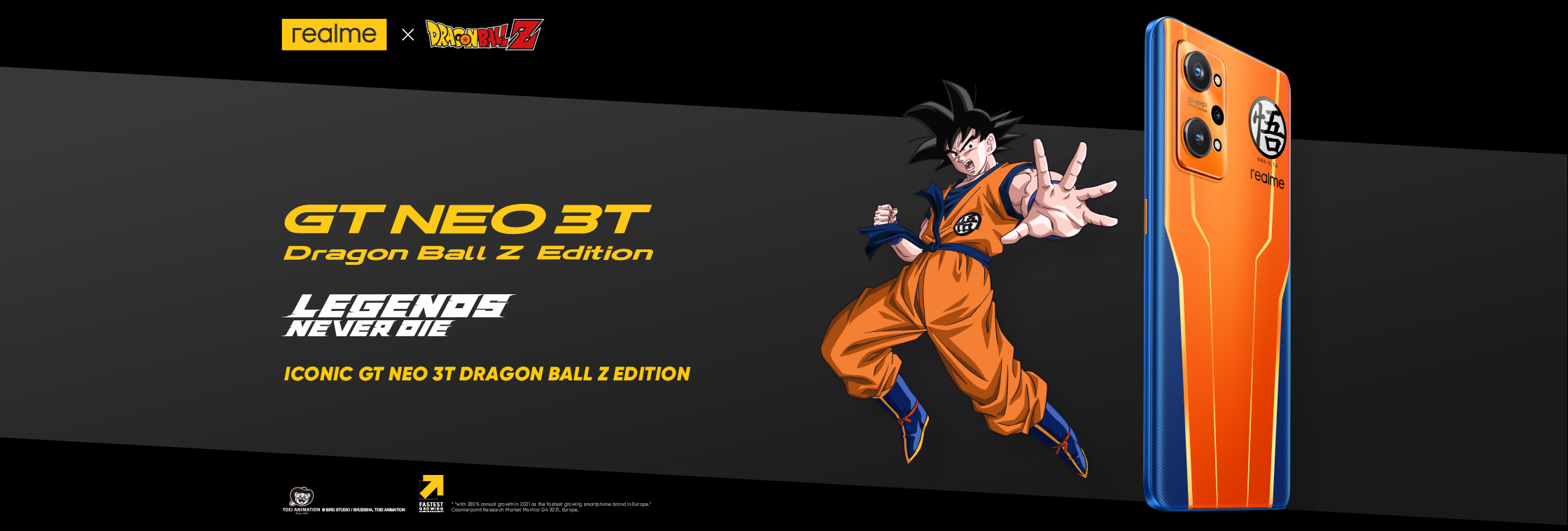 realme GT Neo 3T Dragon Ball Edition